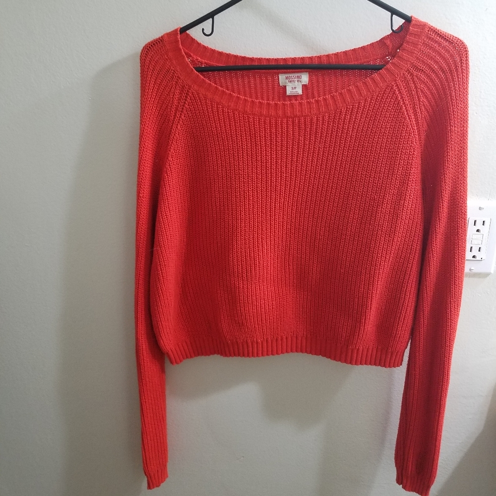 Cropped sweater